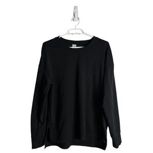 Head Women's Black Crewneck Performance Wear Sweatshirt
